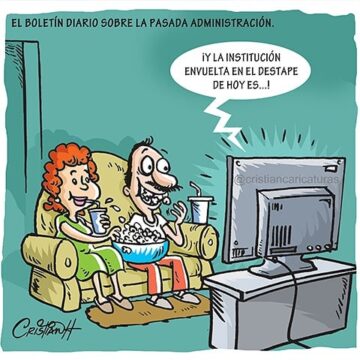Caricatura Cristian Caricaturas – El Día, 31 de Agosto, 2020