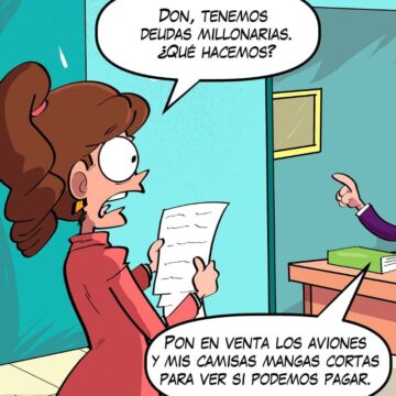 Caricatura Fuaquiti, 27 de Agosto, 2020 – ¡Las deudas!