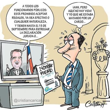 Caricatura Rosca Izquierda – Diario Libre, 28 de Agosto, 2020