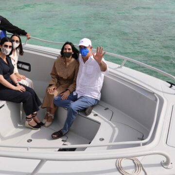 Presidente Luis Abinader + Llega a Pedernales