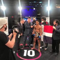 Wascar Cruz  + primer campeón dominicano + Artes Marciales Mixtas