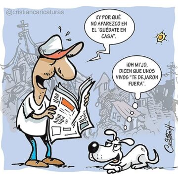 Caricatura Cristian Caricaturas – El Día, 01 de Septiembre, 2020