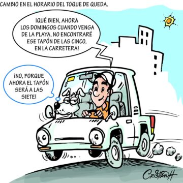 Caricatura Cristian Caricaturas – El Día, 23 de Septiembre, 2020