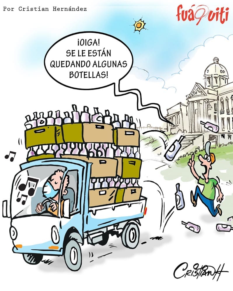 Caricatura Fuaquiti, 01 de Septiembre, 2020 – Las Botellas Caricatura Fuaquiti, 01 de Septiembre, 2020 – Las Botellas