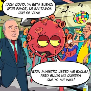 Caricatura Fuaquiti, 04 de Septiembre, 2020 – El Ministro y el COVID