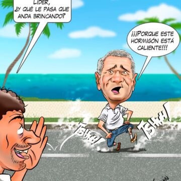 Caricatura Fuaquiti, 14 de Septiembre, 2020 – ¡Hormigón caliente!