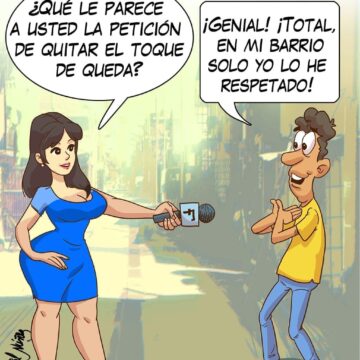Caricatura Fuaquiti, 19 de Septiembre, 2020 – Toque de Queda