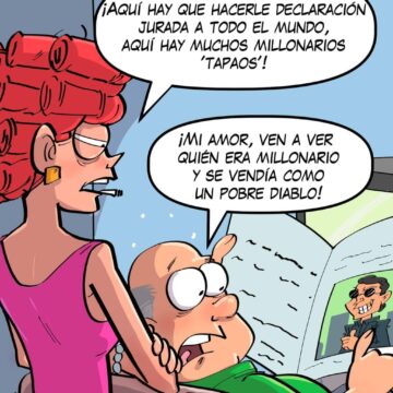 Caricatura Fuaquiti, 19 de Septiembre, 2020 -¡Millonarios por pipá!