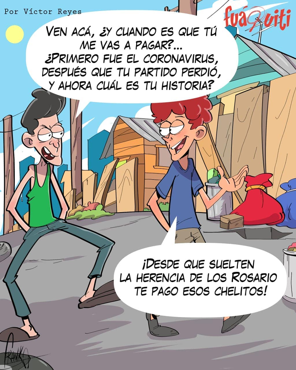 Caricatura Fuaquiti, 20 de Septiembre, 2020 Caricatura Fuaquiti, 20 de Septiembre, 2020