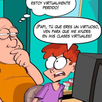 Caricatura Fuaquiti, 27 de Septiembre, 2020 – ¡Clases virtuales!