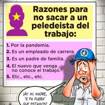 Caricatura Fuaquiti, 27 de Septiembre, 2020 – ¡Los Peledeistas!
