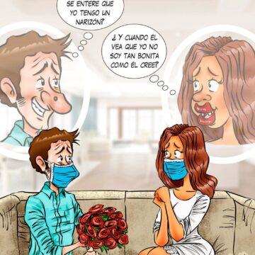 Caricatura Fuaquiti, 29 de Septiembre, 2020 – ¡Amor en tiempos de mascarilla!