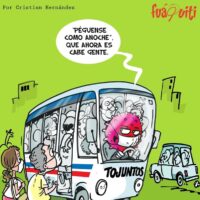 Caricatura Fuaquiti, 29 de Septiembre, 2020 -¡Péguense como anoche!