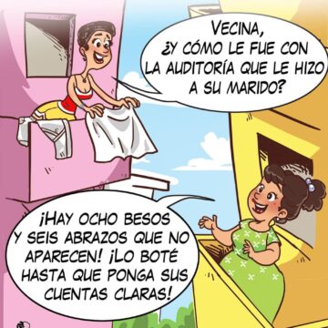 Caricatura Fuaquiti, 31 de Agosto, 2020 – Las vecinas desde el balcón