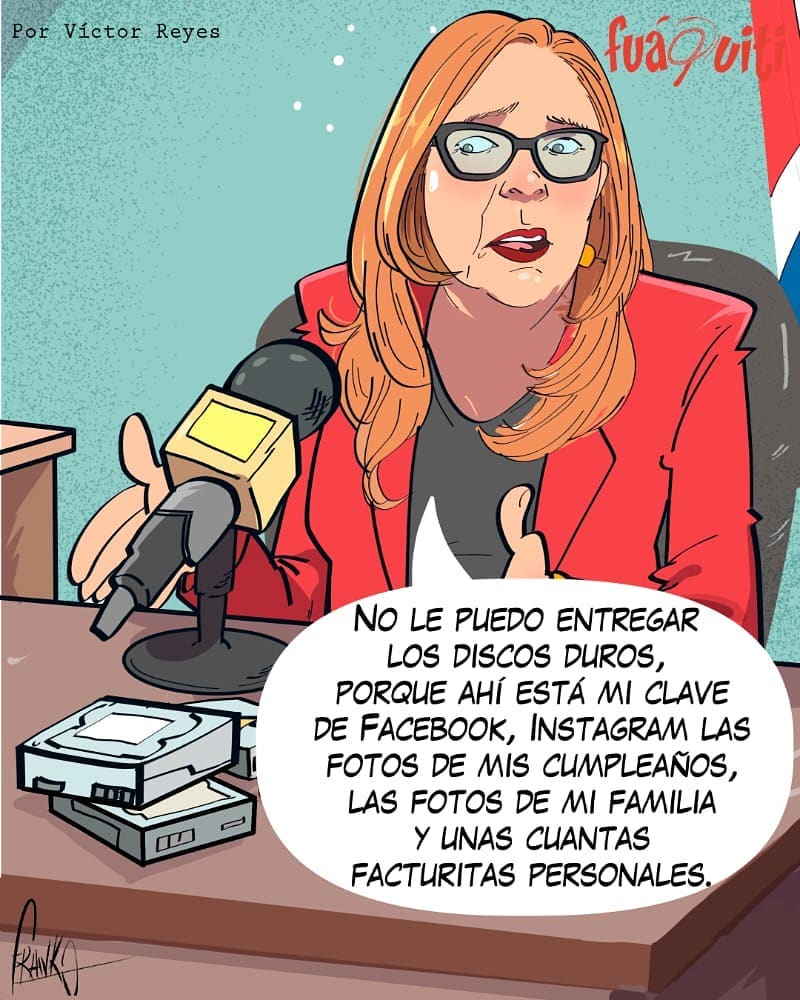 Caricatura Fuaquiti, 31 de Agosto, 2020 – ¡Los discos duros! Caricatura Fuaquiti, 31 de Agosto, 2020 – ¡Los discos duros!