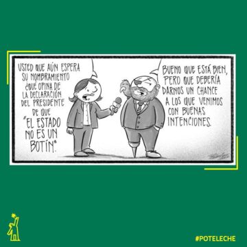 Caricatura Noticiero Poteleche – Diario Libre, 15 de Septiembre, 2020