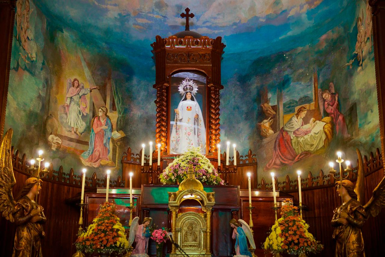 Profanador de la iglesia Las Mercedes cargó con ocho alcancías de la ofrenda y vasos sagrados