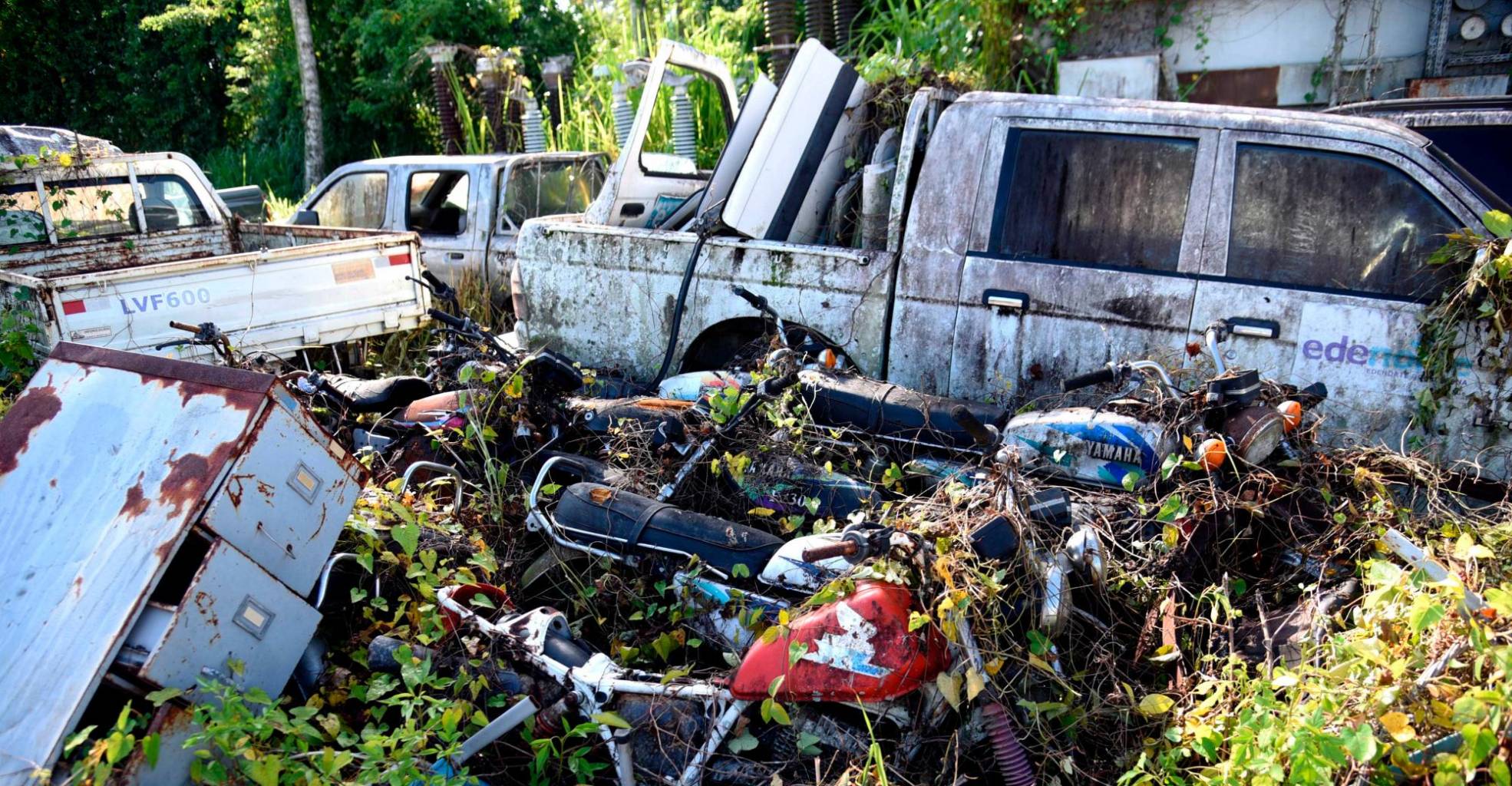 Edenorte paga RD$154 millones en alquiler de vehículos y tiene los suyos abandonados