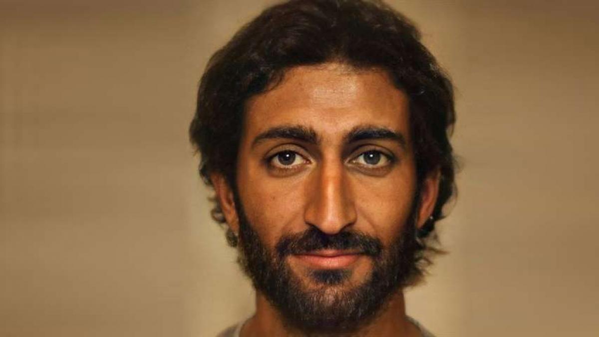 Revelan cómo era el "verdadero rostro de Jesús", según la inteligencia artificial.