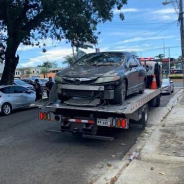Así Quedó + Honda Civic + Pleito Entre Tres
