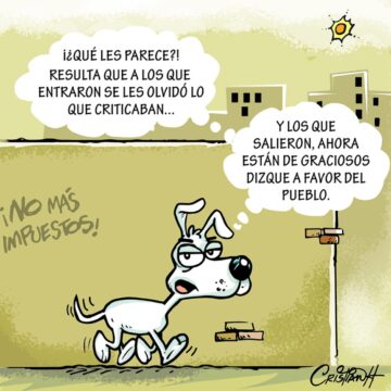 Caricatura Cristian Caricaturas – El Día, 05 de Octubre, 2020