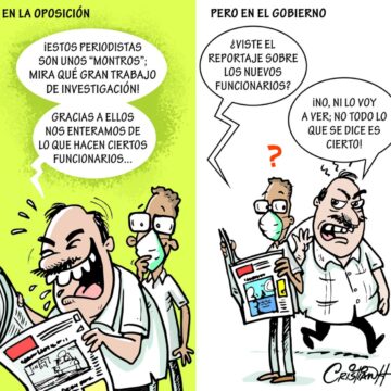 Caricatura Cristian Caricaturas – El Día, 13 de Octubre, 2020