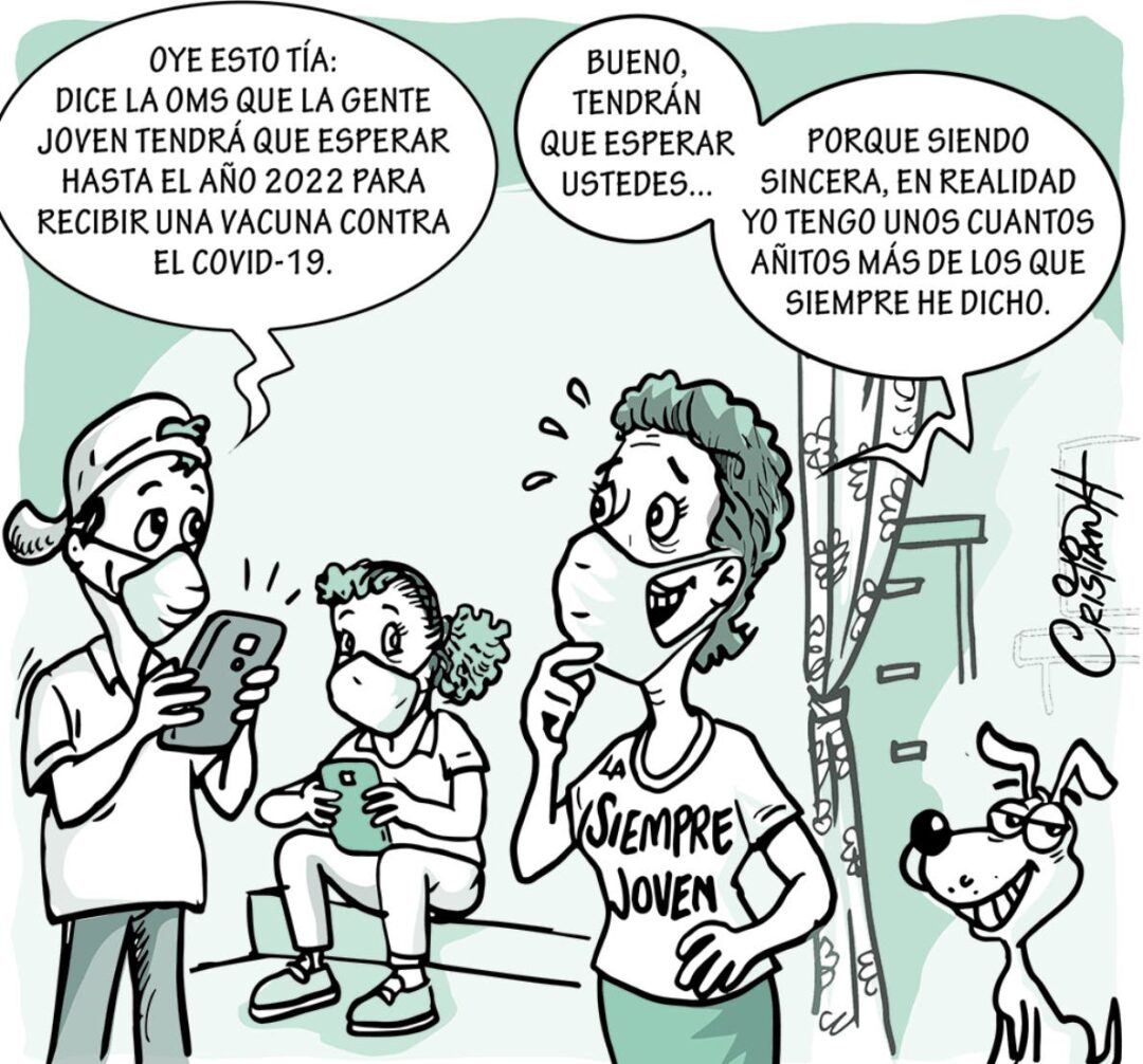 Caricatura Cristian Caricaturas – El Día, 15 de Octubre, 2020