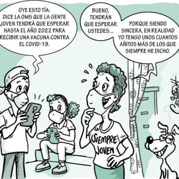 Caricatura Cristian Caricaturas – El Día, 15 de Octubre, 2020