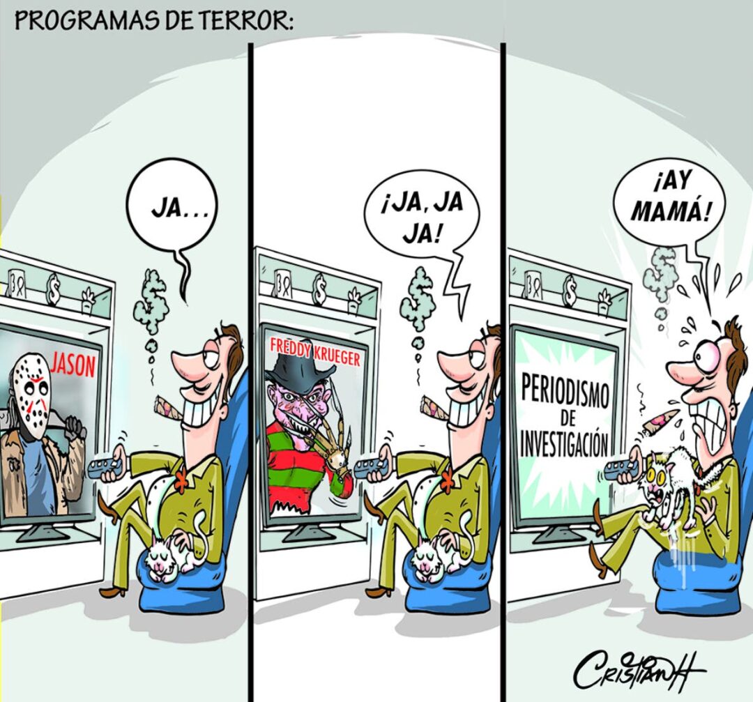 Caricatura Cristian Caricaturas – El Día, 30 de Octubre, 2020