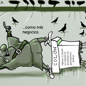 Caricatura El Caribe – Mercader, 12 de Octubre, 2020