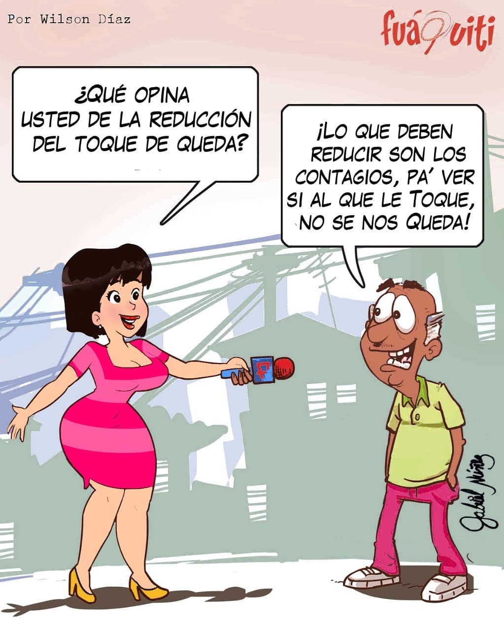 Caricatura Fuaquiti, 01 de Octubre, 2020 - A la calle no hay quién la  calle! - Dominicana.do
