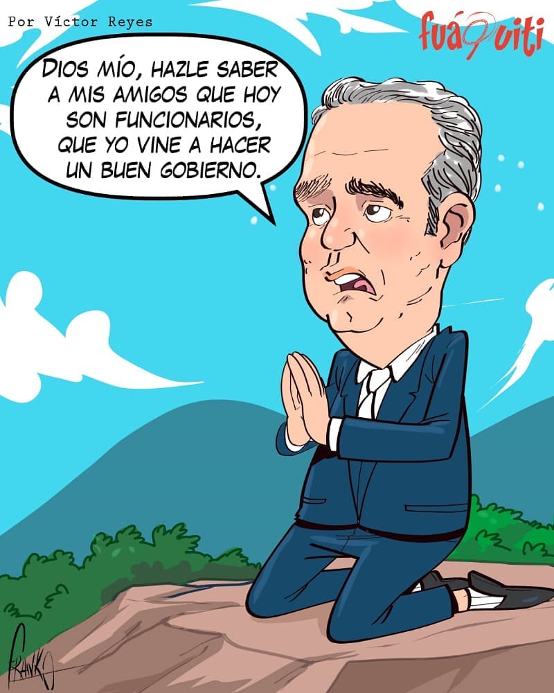 Caricatura Fuaquiti, 01 de Octubre, 2020 – ¡Petición del Presidente! Caricatura Fuaquiti, 01 de Octubre, 2020 – ¡Petición del Presidente!