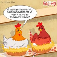 Caricatura Fuaquiti, 04 de Octubre, 2020 – ¡Las Gallinas Jodedoras!