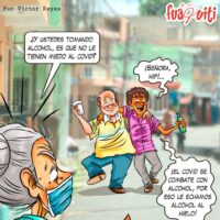 Caricatura Fuaquiti, 05 de Octubre, 2020 – ¡Los borrachos y el COVID!
