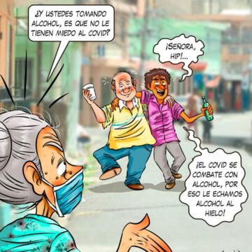 Caricatura Fuaquiti, 05 de Octubre, 2020 – ¡Los borrachos y el COVID!