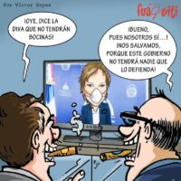 Caricatura Fuaquiti, 12 de Octubre, 2020 – ¡En el gobierno no hay bocinas!