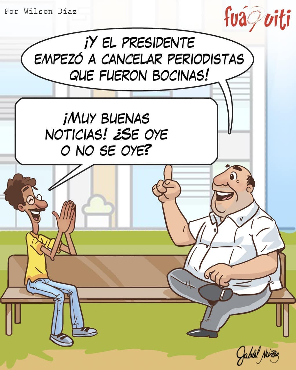 Caricatura Fuaquiti, 14 de Octubre, 2020 - Dominicana.do