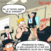 Caricatura Fuaquiti, 16 de Octubre, 2020 – ¡Jueces en forma!