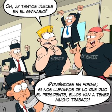 Caricatura Fuaquiti, 16 de Octubre, 2020 – ¡Jueces en forma!