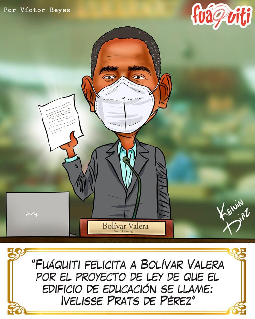 Caricatura Fuaquiti, 18 de Octubre, 2020 – ¡Bolívar Valera! Caricatura Fuaquiti, 18 de Octubre, 2020 – ¡Bolívar Valera!