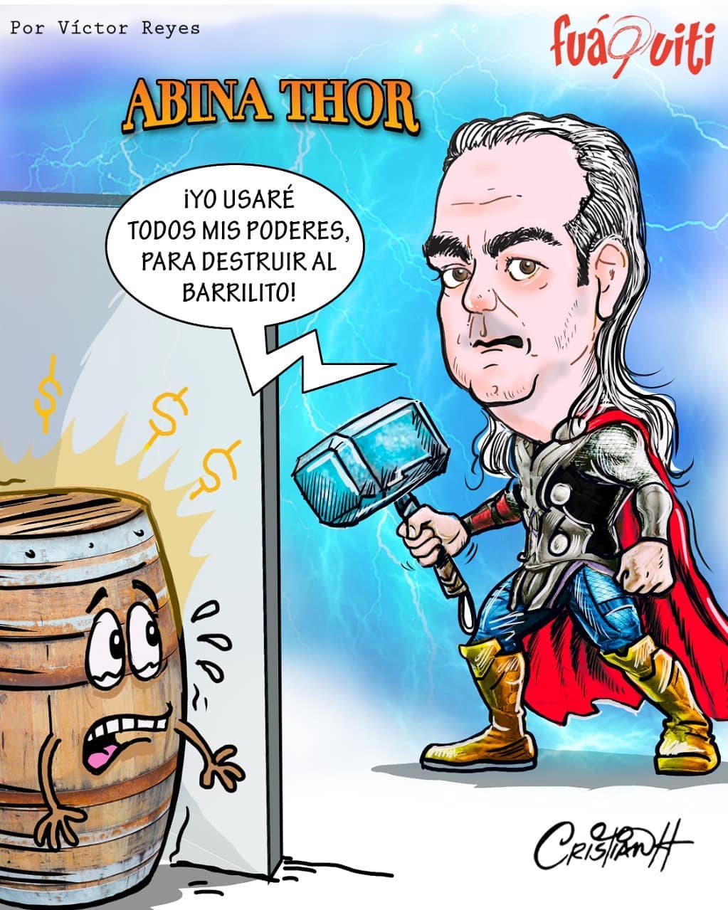 Caricatura Fuaquiti, 28 de Octubre, 2020 – ¡Abina Thor!