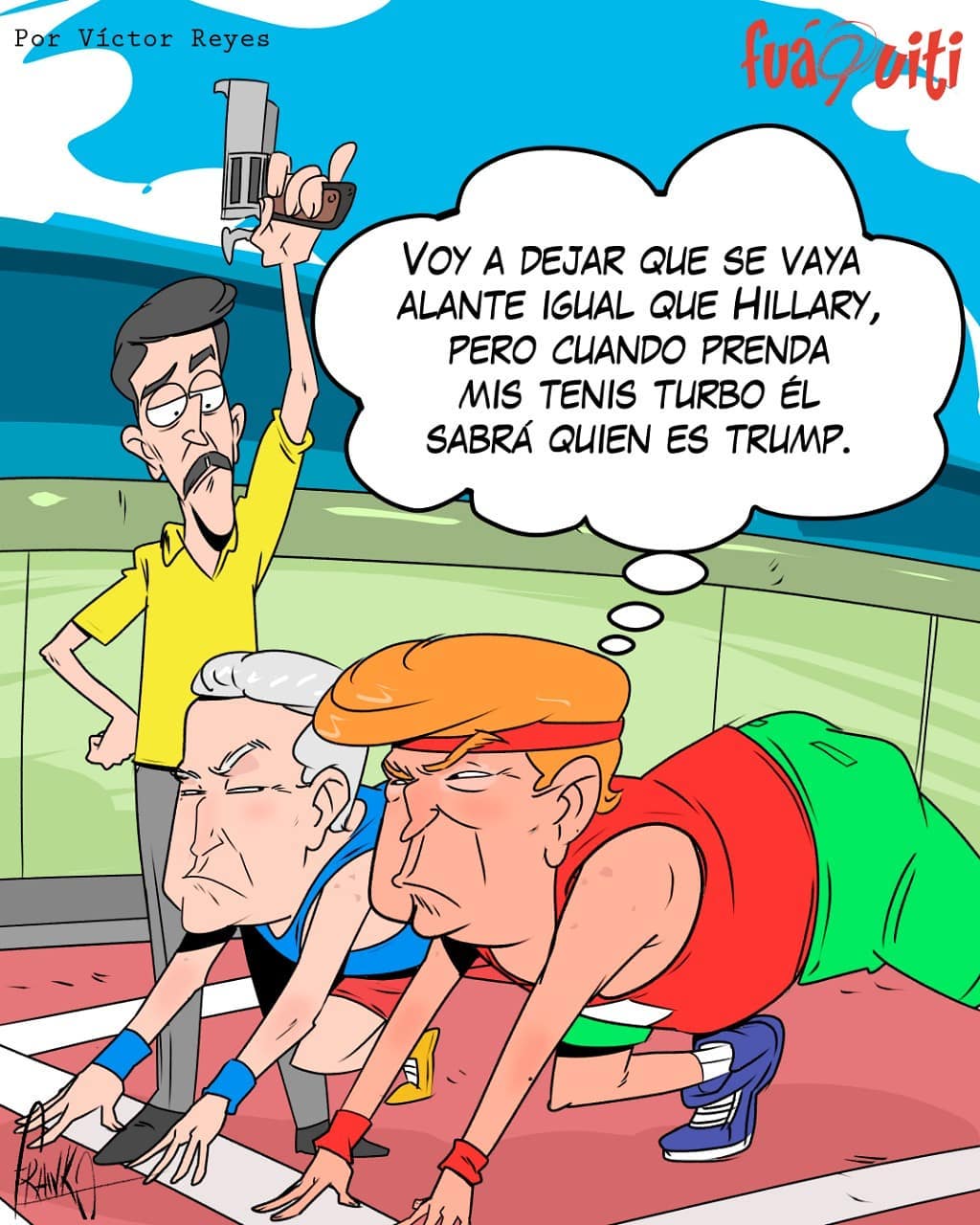 Caricatura Fuaquiti, 29 de Octubre, 2020 – ¡Trump vs Biden! Caricatura Fuaquiti, 29 de Octubre, 2020 – ¡Trump vs Biden!