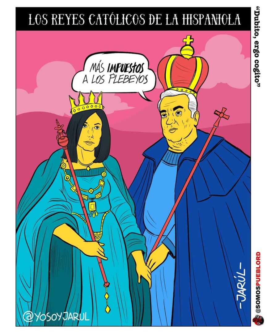 Caricatura Jarúl – 03 de Octubre, 2020 – El Rey Católico libanés de la Hispaniola y el Caribe
