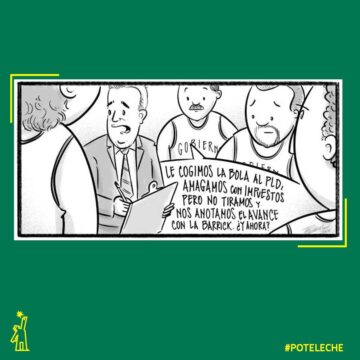 Caricatura Noticiero Poteleche – Diario Libre, 10 de Octubre, 2020