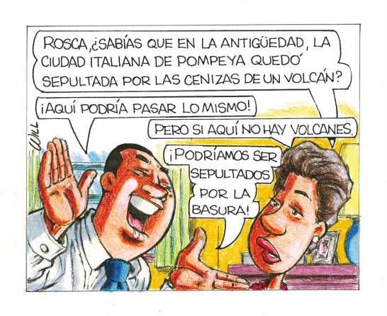Caricatura Rosca Izquierda – Diario Libre, 22 de Octubre, 2020