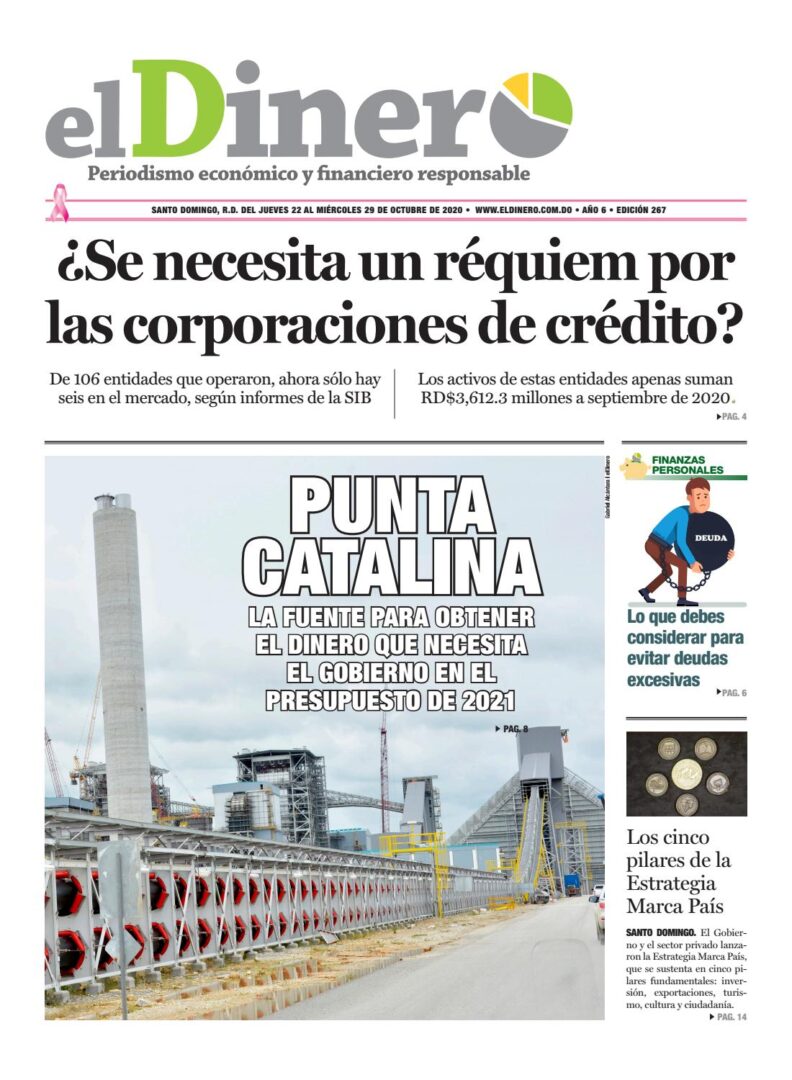 Portada Periódico Primicias, Jueves 22 de Octubre, 2020