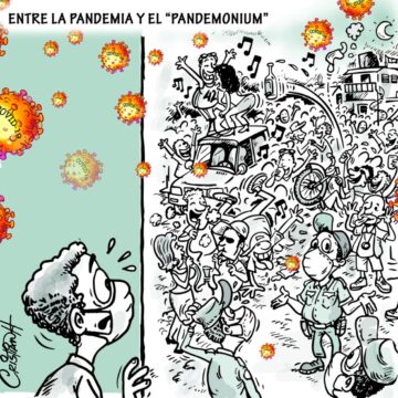Caricatura Cristian Caricaturas – El Día, 03 de Noviembre, 2020