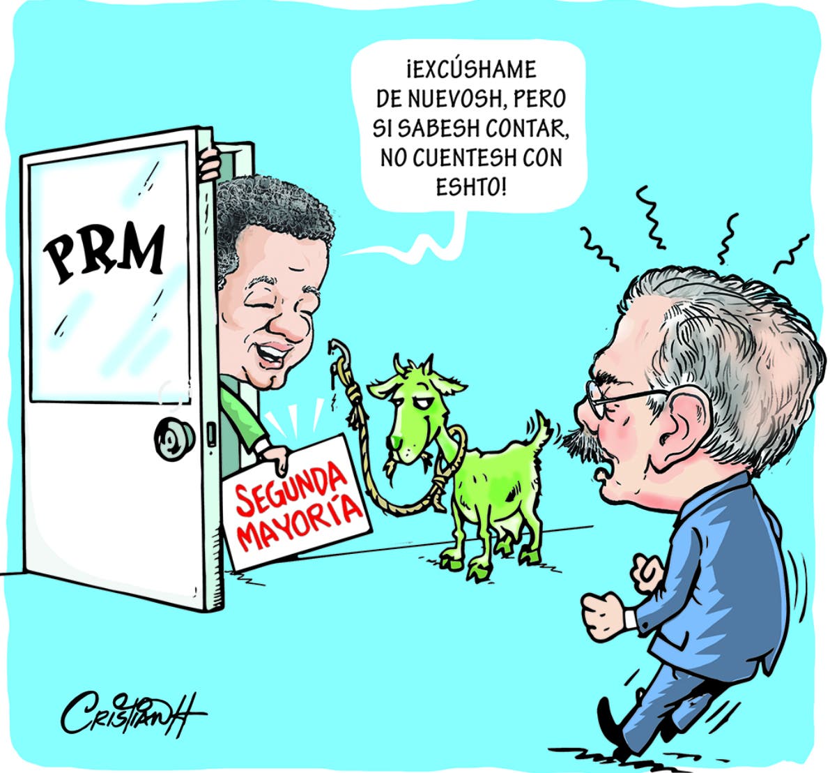 Caricatura Cristian Caricaturas – El Día, 04 de Noviembre, 2020 – ¡Leonel amarró su chiva! Caricatura Cristian Caricaturas – El Día, 04 de Noviembre, 2020 – ¡Leonel amarró su chiva!