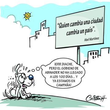 Caricatura Cristian Caricaturas – El Día, 13 de Noviembre, 2020
