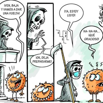 Caricatura Cristian Caricaturas – El Día, 17 de Noviembre, 2020